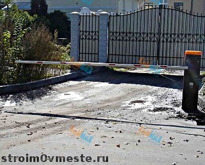 автоматический шлагбаум