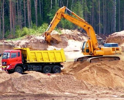 речной песок с доставкой