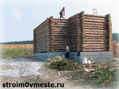 стройка за городом